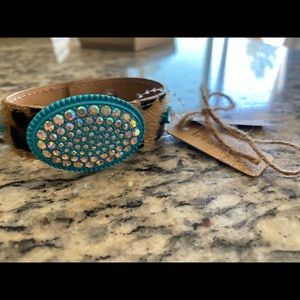 Cheetah Bracelet (Blue)